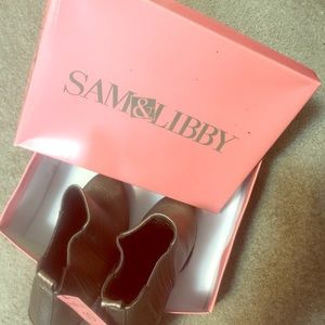 Sam& Libby Metallic Boots